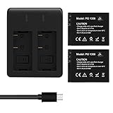 AKASO Brave 7 2 x 1350mAh Rechargeable Action