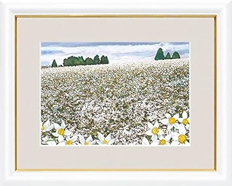 Amazon Co Jp 大 幸せのブーケ 純真な白い花畑 洋美 ようび ホーム キッチン