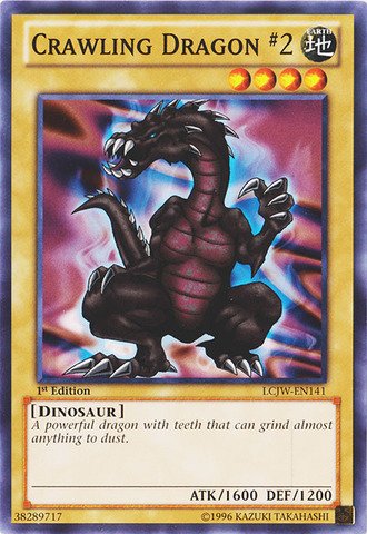 Yu-Gi-Oh! - Crawling Dragon (LCJW-EN141) - Legendary Collection 4: Joey's World - 1st Edition - Common