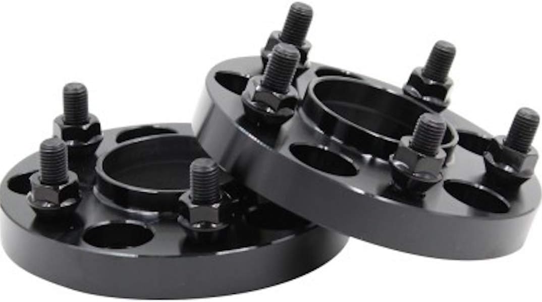 Coyote Premium Wheel Accessories 5120-5120H-AA669 Black Set of 2 Hub Centric Wheel Adapter, 2 Pack