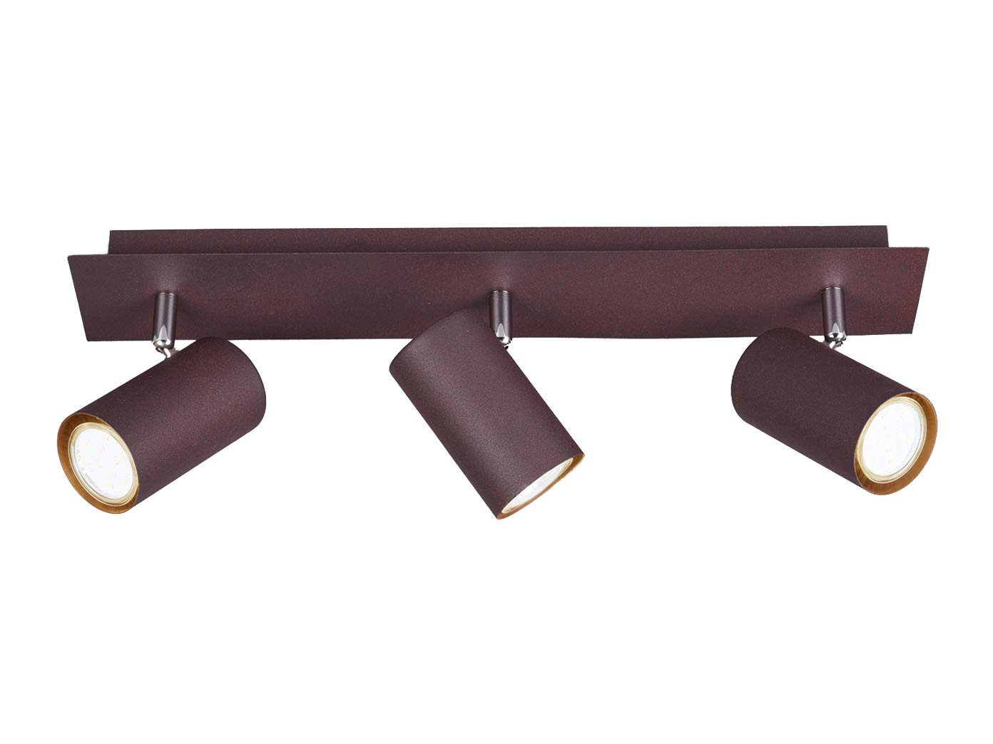 Trio Leuchten Marley 802400324 Ceiling Light Metal Rust-Coloured 1 x GU10