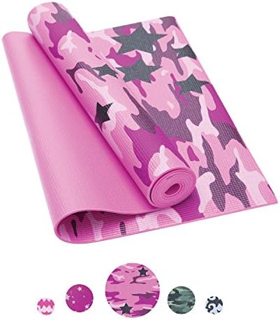 Zen 5 Yoga Mat (Light Pink, 4mm)