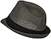 AbbyLexi Men/Women Outdoors Summer Short Brim Straw Fedora Sun Hat