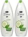 Dove go fresh Body Wash, Cool Moisture 24 oz, Twin Pack
