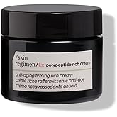 /skin regimen/Lx Polypeptide Rich Cream, Anti-Aging Firming Moisturizer, Nourishes, Corrects Wrinkles, Longevity Complex, Peptides, Clean Beauty, Vegan, Mature & Dry Skin, 1.69 Fl Oz