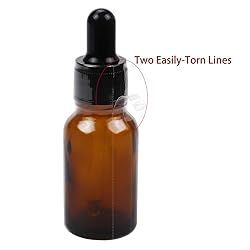Morepack Shrink Bands for 50ml Bottles,200 Pieces