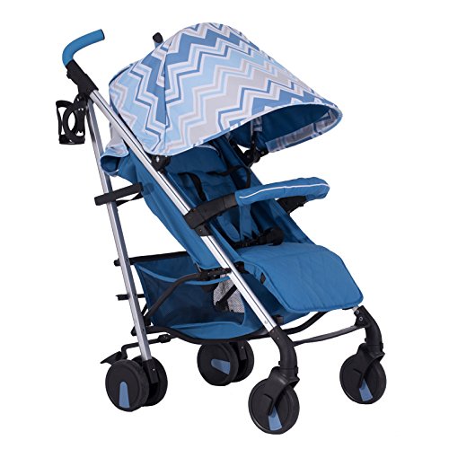 my babiie blue chevron travel system
