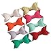 Yazon Baby Faux Leather Bows Hair Clips Toddler Girls Hair Bows Hair Pins Pigtail Bows for Kids 20Pcs