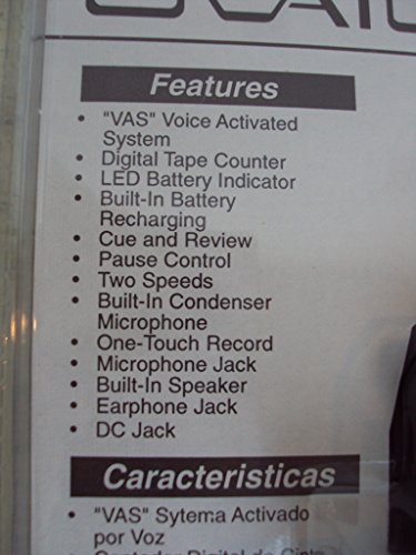 Craig Microcassette Recorder FP516