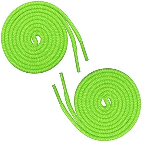 Shoe String King Round Shoelaces for Sneakers, Boots and Shoes - Chose your colors and size