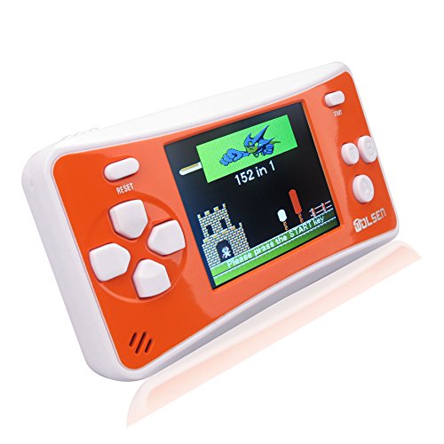 WOLSEN 2.5" Color Portable Handheld Game Console w/152 Games & speaker