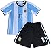 Messi Jersey 2018 World Cup Qualifiers Argentina Soccer Jersey Youth (6-7 yrs old)