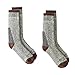 Dickies Genuine Men's 2-Pair Premium Steel Toe Thermal Cotton Crew Socks 6-12 - Duck Brown