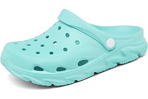 Scecocrs Women's Garden Clogs, Slip-on Comfort Sandals with Arch Support