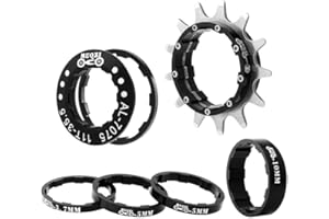 Bibike Single Speed Conversion Kit 13T/14T/15T/16T/17T/18T/20T/22T Single Speed Cassette & Spacers