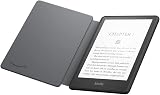 Leather Case for Kindle Paperwhite 11th Gen 2021 Black Slim Lightweight view 2