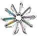 WonderfulDirect 10 pcs colorful new crystal shaft stylus pen for Apple iPhone, Samsung galaxy, LCD Touchscreen Tablets, iPad mini with retina display; HTC, One S, HTC Flyer and All Other Phones, Tablets and Devices with a Capacitive Touchscreen (Mini Stylus Touch screen Pen) Amazon