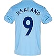 Manchester City Football Club Official Gift Mens Poly Training Kit T-Shirt