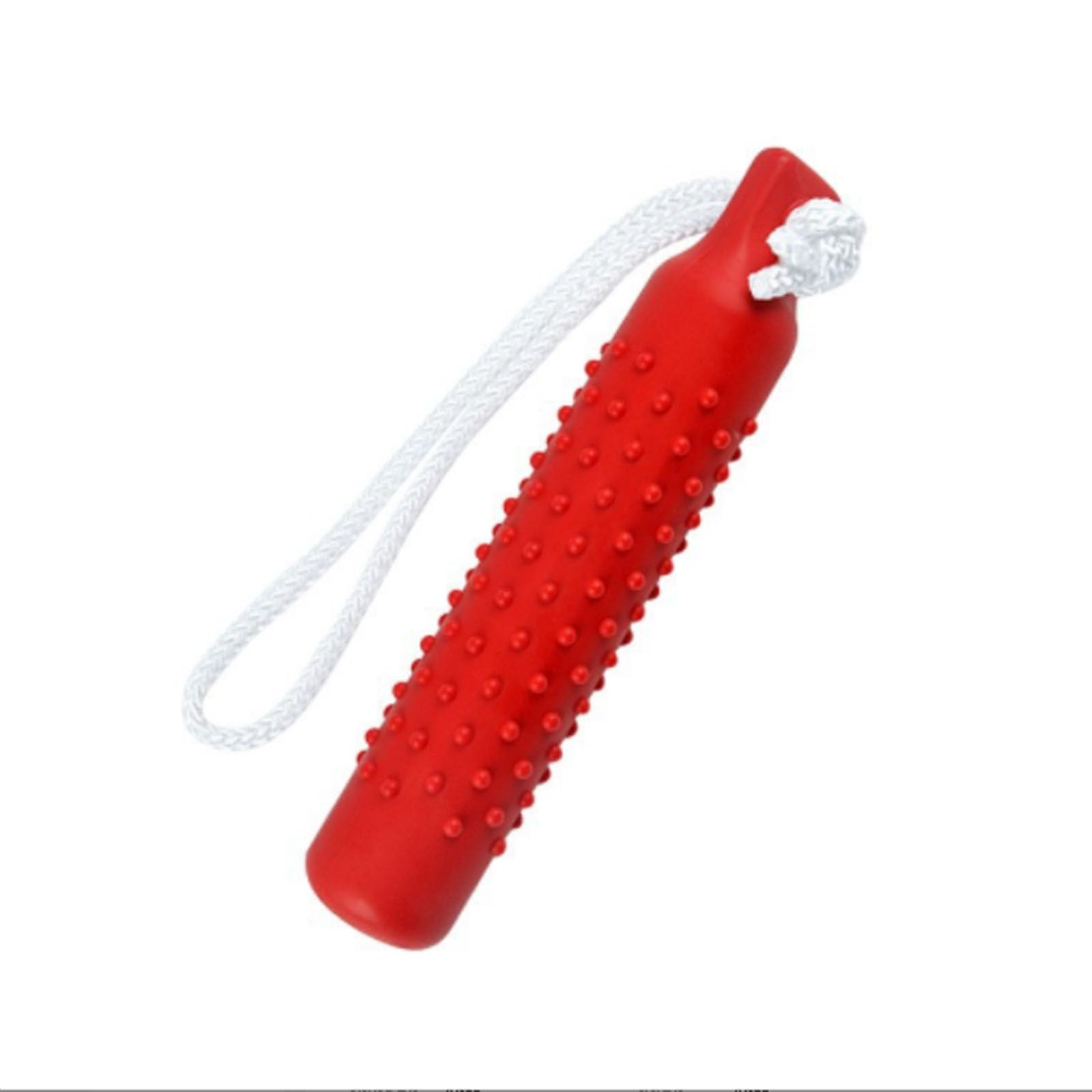 Aliangting Dog Toy for Destructive Chewers - Durable Floating Chew Stick, Tough Rubber & Waterproof for Swimming, Fetch Training, Bright Red Sink-Free Pool Dog Stick Toys