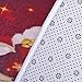 papasgix 3 Piece Merry Christmas Bath Mat Set, Bathroom Mats Set Non-Slip Bathroom Rugs/Contour Mat/Toilet Cover (Santa Claus #1)