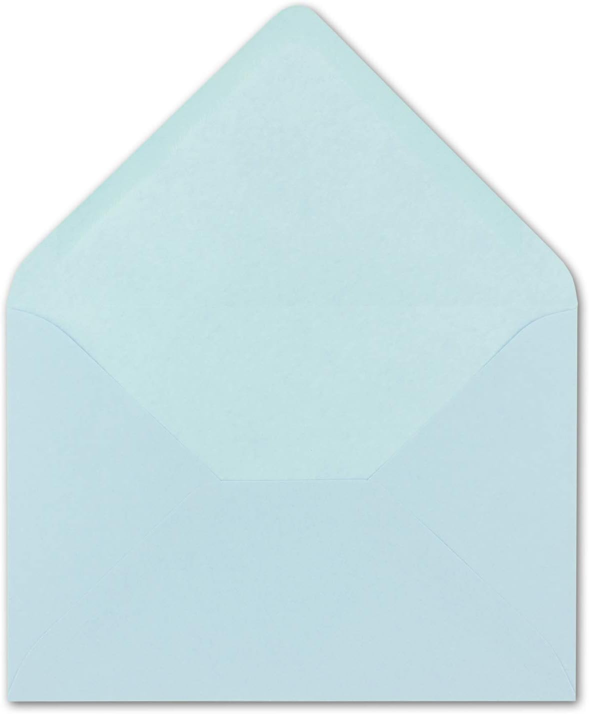 NEUSER PAPIER 75x envelopes in baby blue 80 g/m² envelopes in DIN B6 format 12.5 x 17.6 cm wet glue without window - Image 5