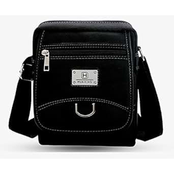 MeCooler Men's Small Canvas Messenger Shoulder Bag Travel