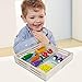 Wooden Cutting Board Toys, Kitchen Toys Cutting Vegetables Set with Knife and Cutting Board (21 pcs)