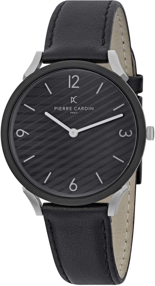 Pierre Cardin Men's Analogue Quartz Watch with Leather Strap CPI.2018