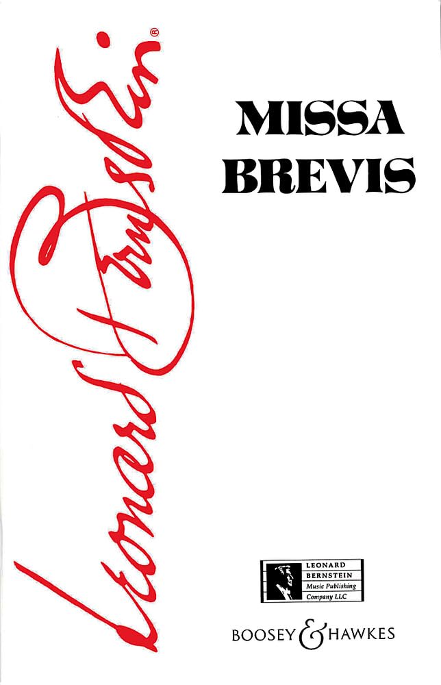 Missa Brevis: counter tenor and mixed choir a cappella, percussion ad libitum. Réduction pour piano.