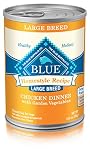 Blue Buffalo Large Breed Dog Canned Food, Chicken (Pack Of 12 12.5-Ounce Cans)