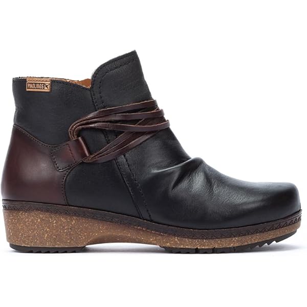 Amazon.com | PIKOLINOS Flat Ankle Boots Leather Aldaya for Woman