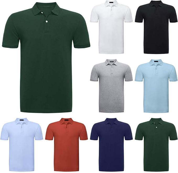 100 cotton collared shirts