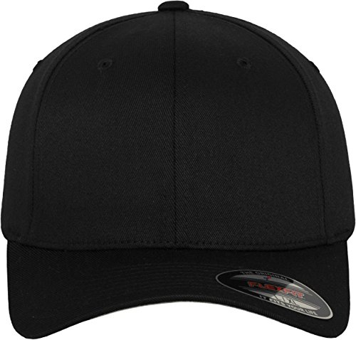 Flexfit WOOLY COMBED Stretchable Cap - black - L/XL
