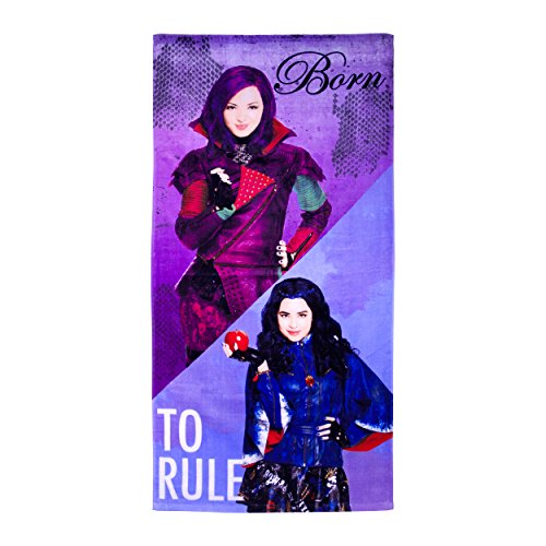 Disney descendants split/rule 100% cotton 28" x 58" plu…