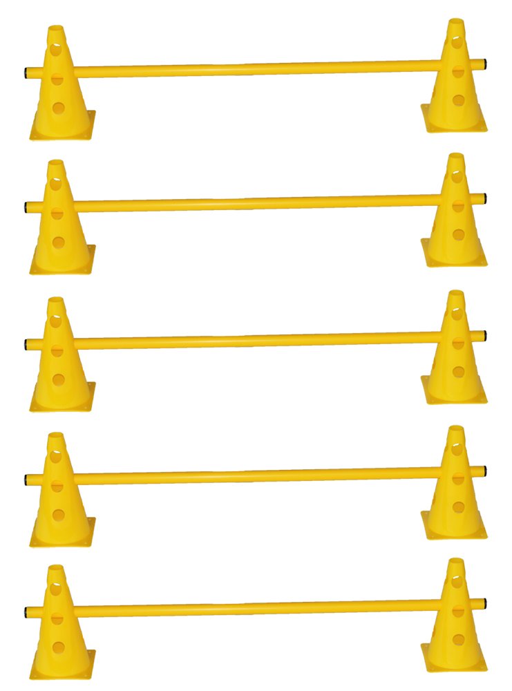 Set Coni Allenamento Cani Navaris - Con Aste Regolabili Per Agility E Gioco - Foto 2