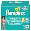Pampers Baby Dry Diapers Size 5 132 Count in Oman | Whizz Disposable