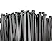 Heavy Duty Cable Zip Ties. Durable strong nylon tie wraps, 120 LB Tensile Strength (12 Inch 100 Pack, UV Black)