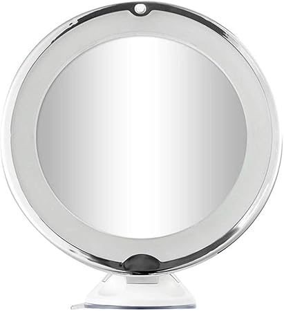 Cosmetic Mirror 10x Magnifying Makeup Vanity Cosmetic Round Mirrors With Led Light Make Up Mirror Color White Size One Size Amazon Co Uk Kitchen Home