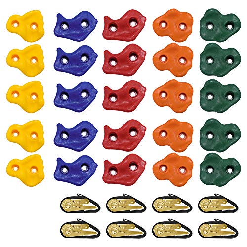 SEAAN Rock Climbing Holds for Trees Rock Climbing Holds for Kids Adults
