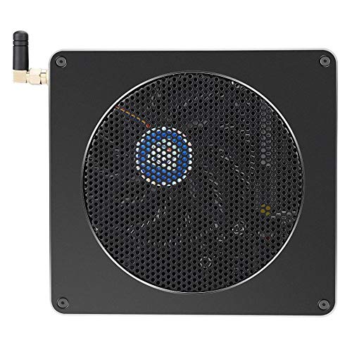 SDJJ-Mini-Pc-Adapter-Mini-PC-For-Intel-Core-8th-Gen-I7-8750H-8G256G-Six-Core-22-41GHz-Support-Bluetooth-42-24G-50G-Dual-band-WiFi-RJ45-Gigabit-Wired-Network-CardBlack-Color-Black