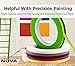 Premium 7 Color Value Pack of 1/4in x 60yd Adhesive Masking Tape. Use in Arts & Crafts Projects, Painting, Labeling. for Home and Classroom Decorating. Organize and Color Code Folders & Boxes.