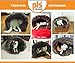 Birdsong The Original Cuddle Pouch Pet Bed (Medium), Covered Dog Bed, Dog Cave, Covered Hooded Pet Bed, Cosy, for Burrower Cats and Dogs, Gray