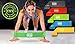 Workout Resistance Loop Bands for Legs - Premium Exercise Bands - Set of 5