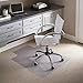 Flash Furniture Jackson 45'' x 53'' Low Pile Carpet Chair Mat with Lip with Studded Gripper Back and Scuff Resistant Textured Top