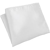 Flairs New York Gentleman's Essentials Weekend Casual White Pocket Square
