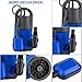 Homdox 1HP 3566 GPH Submersible Clean Water Pump Pool Pond Flood Utility Pump Water Transfer