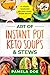 Art of Instant Pot Keto Soups & Stews: 17 Heart-warming recipes using Bone Broth by Pamela  Doe