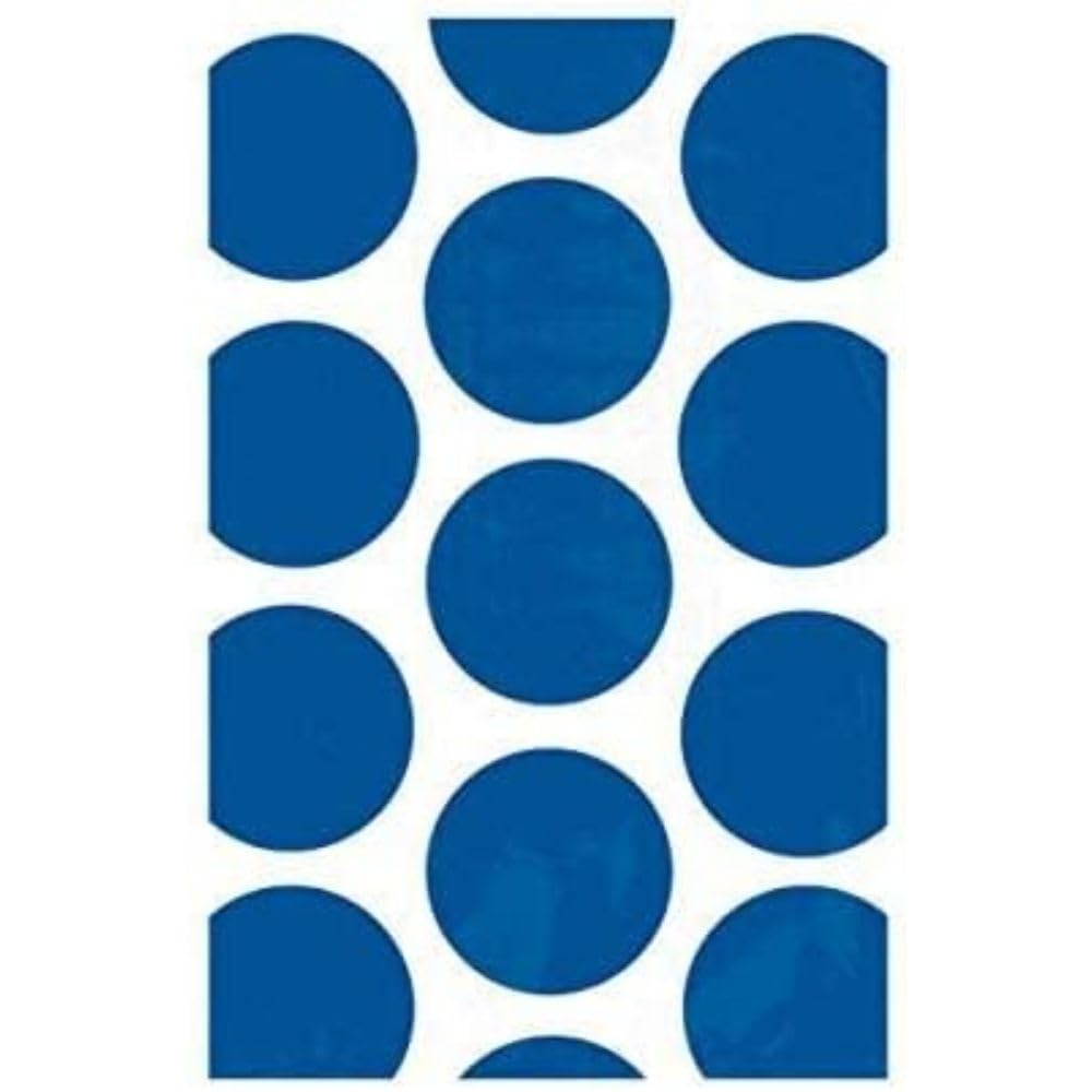 (PKT) 10 Pack Candy Buffet Bright Royal Blue Treat Bags 17.5cm x 10.9cm
