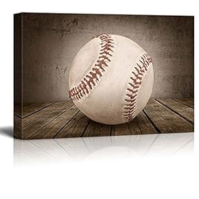 Baseball Rustic Sport Panel Wall Decor