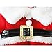 NACOCO Pet Christmas Costumes Dog Suit with Cap Santa Claus Suit Dog Hoodies Cat Xmas Costumes (Red, XL)